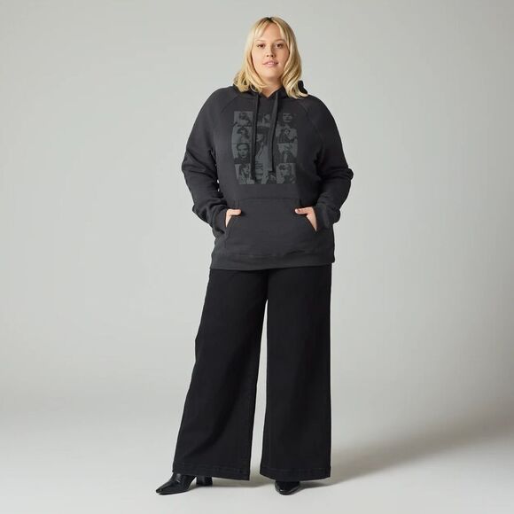 TAYLOR SWIFT THE ERAS INTERNATIONAL TOUR GREY PHOTO HOODIE - Picture 4 of 11